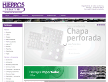 Tablet Screenshot of hierrossabatini.com
